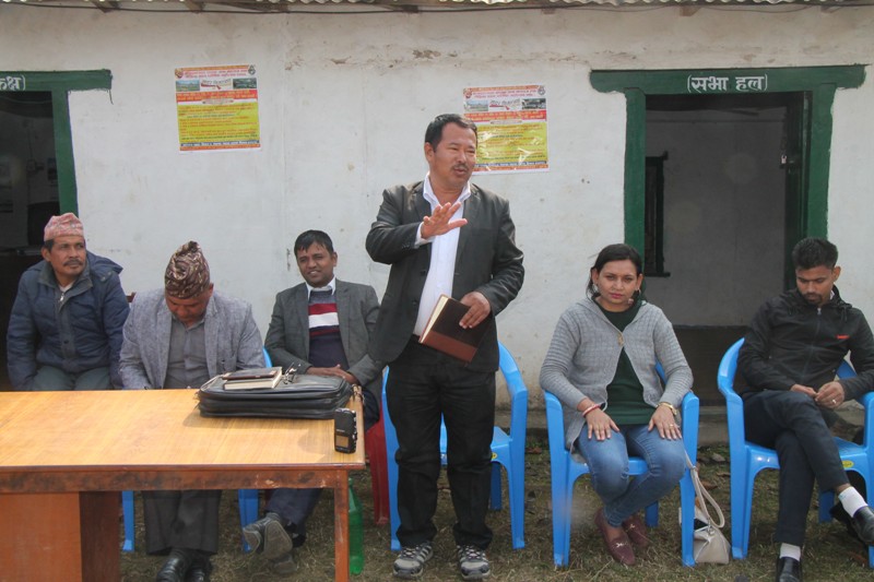 तिनाउ गाउँपालिकाद्वारा कोरोना भाईरस संक्रमण रोकथाम कोषमा सहयोगको अपिल