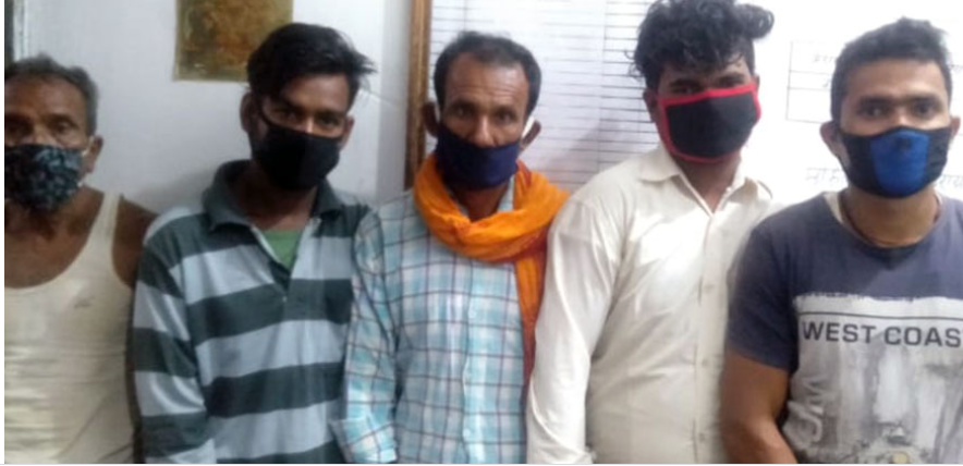 पर्सामा राहत सामग्री लुटेको आरोपमा पाँच जना पक्राउ
