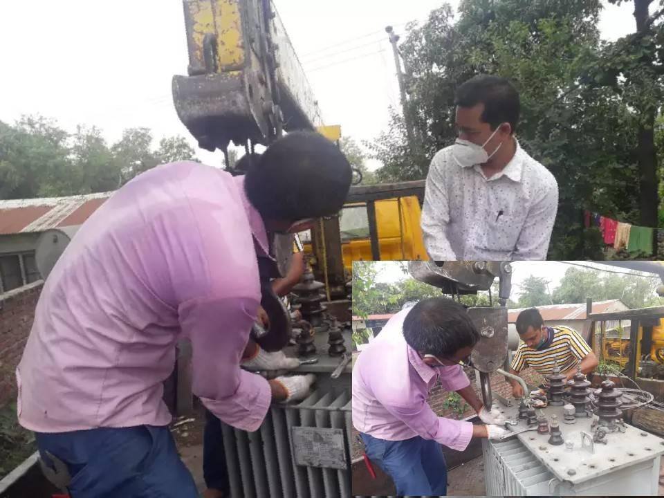 लक डाउनको बाबजुद निरन्तर फिल्डमा विद्युत प्राधिकरणका कर्मचारी