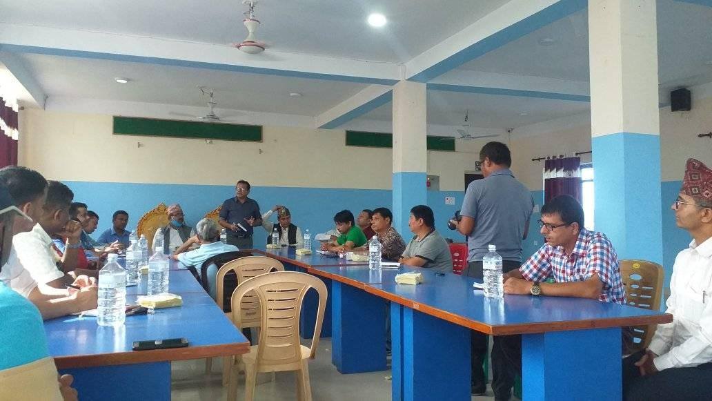 प्याब्सन एन प्याब्सन र राजनीतिक दलहरु बीच सर्बदलिय बैठक सम्पन्न