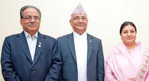 ओली र प्रचण्ड राष्ट्रपति भेट्न शीतलनिवास प्रस्थान