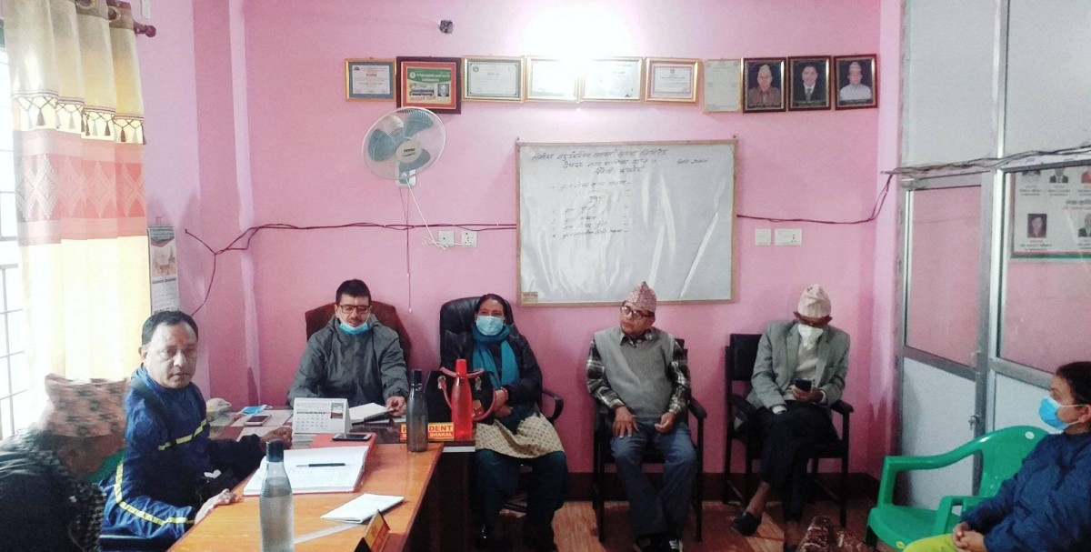 निर्माण बहुउद्देश्यीय सहकारीले भर्चुअल माध्यम वाट साधारण सभा गर्दै