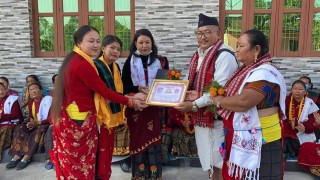 सगरमाथा आरोहण गर्नुहुने मगर समुदायको पहिलो मगरलाई मगर संसारबाट सम्मान