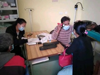 केरवानी स्वास्थ्य चौकीमा नि:शुल्क आँखा शिविर सम्पन्न