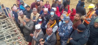 देवदह ४ र ८ जोड्ने बंगाली खोला पुल शिलान्यास