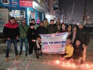 सहिदहरुको सम्झनामा दिप प्रज्वलन