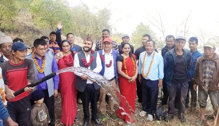 खानेपानी आयोजना संचालनमा आएपछि स्थानीयलाई सहज
