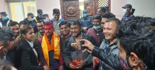 पत्रकार महासंघ जाजरकोट शाखा अध्यक्षमा बालकुमार शर्मा विजयी