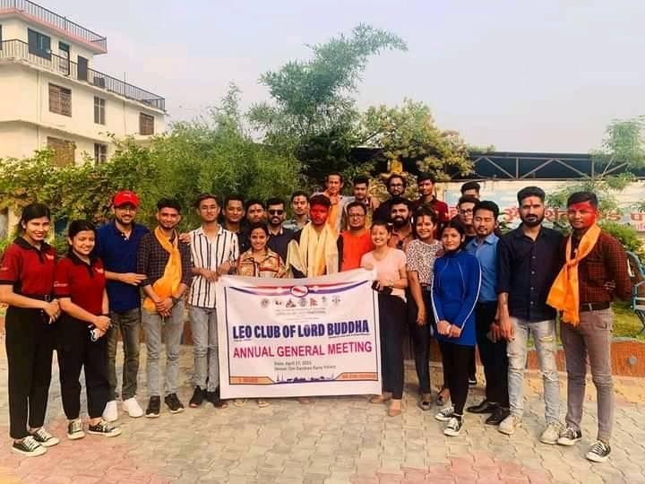 लियो क्लब अफ लर्ड बुद्ध वर्ष २०२१/२२ को अध्यक्षमा लियो शंकर पंगेनी