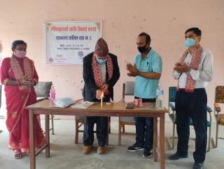 देवदहमा ४५ दिने एड्भान्स सिलाईकटाई तालिम सुरु