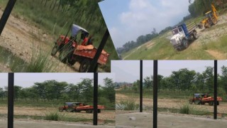 महामारीमा पनि रोकिएन नदि जन्य पदार्थको अबैध उत्खनन