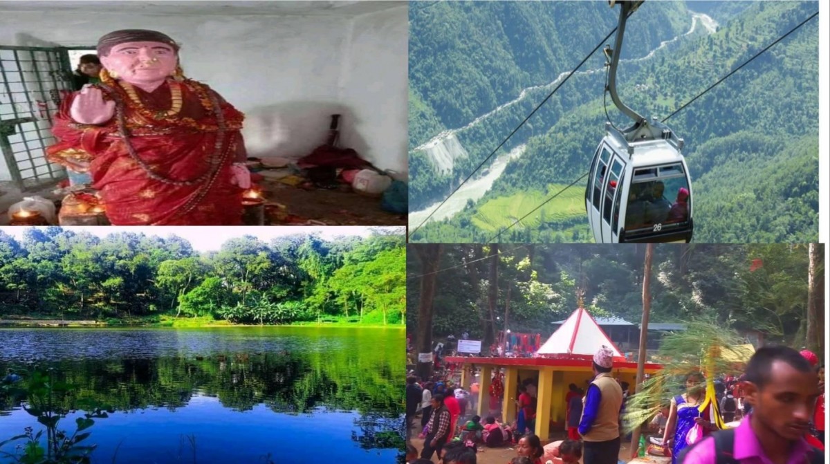 पाल्पाकाे पर्यटकीय स्थल सत्यवती तालसम्म पुग्न केबलकार संचालन हुने