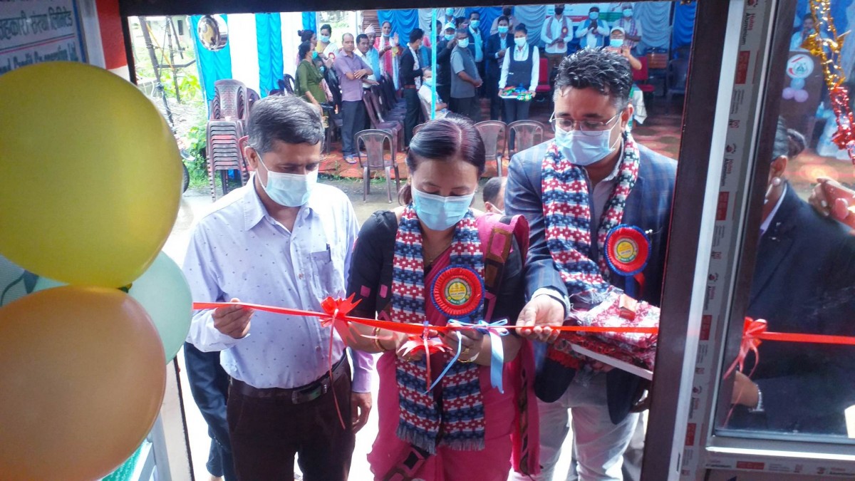 आफन्त साकोसको खैरेनीमा सेवा केन्द्र विस्तार