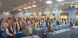 लुम्बिनी प्रदेश सभा :एमाले सांसदको बिरोध पछि ६ मिनेटमै स्थगित