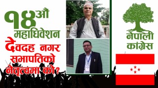देवदह नगर सभातिमा भुर्तेल र पाण्डेको प्रतिस्पर्धा