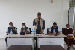 लुम्बिनी बौद्ध बिश्व विद्यालयलाई सबै किसिमको सहयोग गर्न नगरपालिका तयार छ :नगर प्रमुख खत्री
