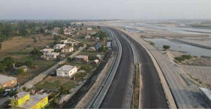 महाकालीको भाइरल रोड भत्कियो