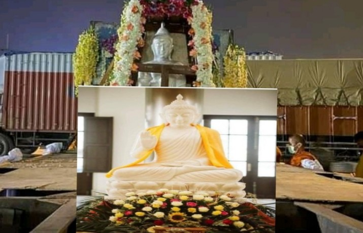 गौतम बुद्ध अन्तर्राष्ट्रिय बिमानस्थलमा ढाई अर्बको बुद्धमूर्ति आज राखिदैं