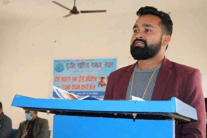 पार्टीमा युवा नेतृत्वको खाचों भएकोले मेरो उम्मेदवारी: पौडेल