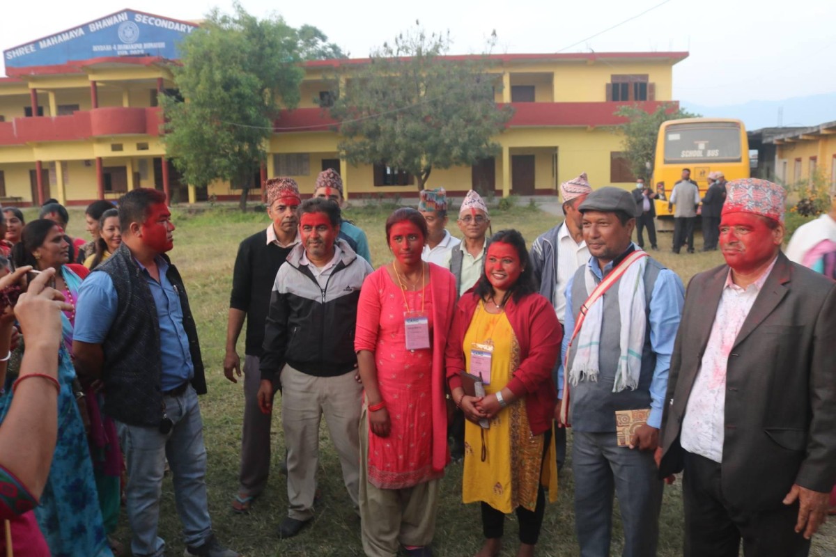 महामाया भवानीको विद्यालय व्यवस्थापन समितीको निर्वाचनमा कांग्रेस -माओवादी गठवन्धन विजयी