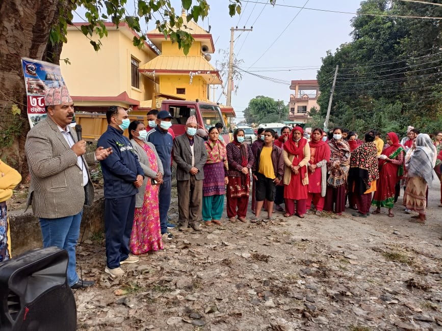 तिलोत्तमामा नगरस्तरीय सरसफाईको ७८ औं श्रृंखला