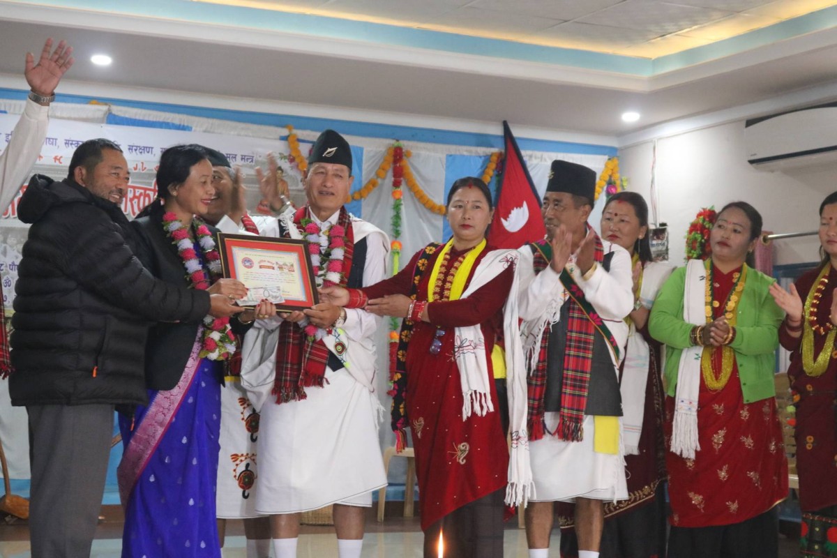 देवदहमा 'मगर संस्कार,संस्कृतिको जर्गेना बिषयक कार्यक्रम