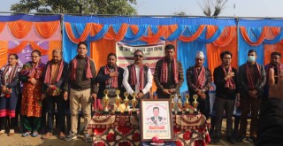 सहिद दुर्गा तिवारीको स्मृतिमा ब्याडमिन्टन प्रतियोगिता