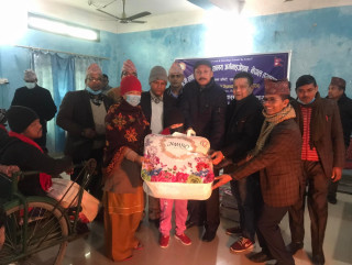 प्याब्सनको स्थापना दिवसको अवसरमा शारीरिक अपङ्गता भएकाहरुलाई न्यानो कपडा वितरण