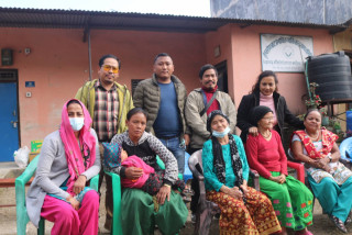 प्रेस सेन्टर रुपन्देहीद्वारा कुष्ठरोग प्रभावितसंग भेटघाट तथा अन्तरक्रिया