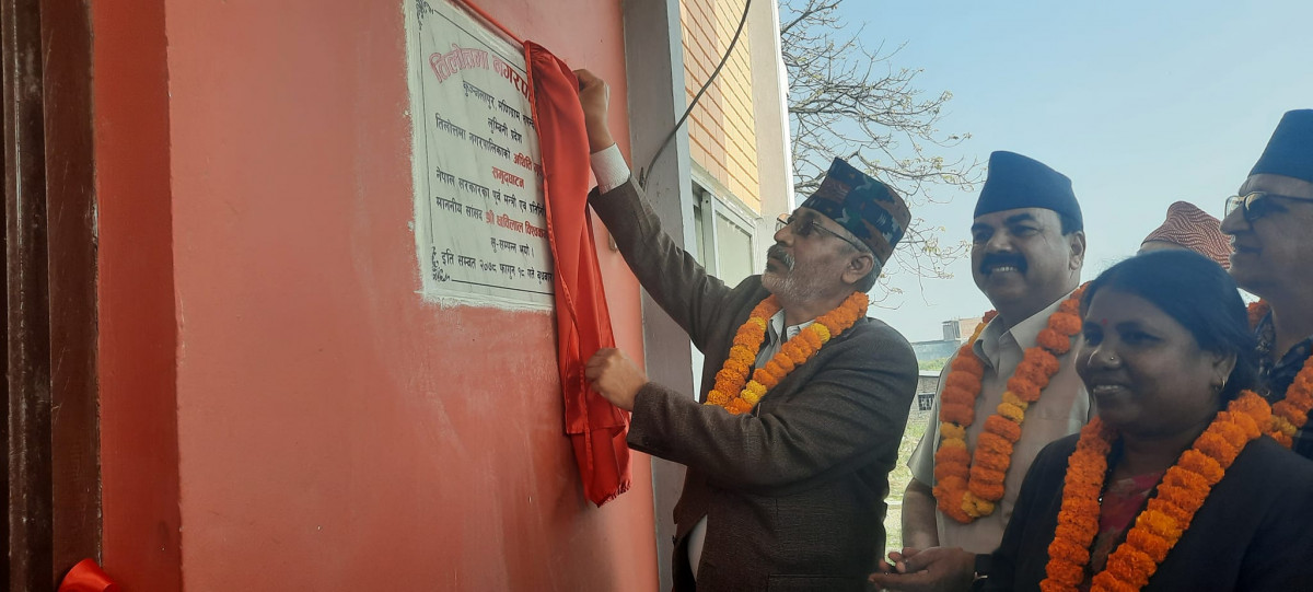 तिलोत्तमा नगरपालिकाले बनायो अतिथि गृह तथा सभाहल