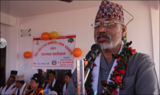 जनप्रतिनिधि निर्वाचित भए पछि विकास निर्माणका कामले गति लिंदैछ:सांसद विश्वकर्मा