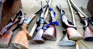 देवदह बाट ७ नाल भरुवा बन्दुक सहित ४ जना पक्राउ