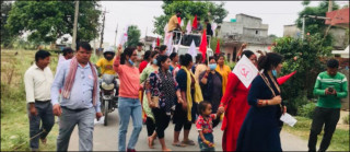 माओवादी केन्द्र देवदहको घरदैलो अभियान जारी
