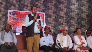 देवदहमा विकास र समृद्धिको लहर ल्याउन एमालेले जित्नु आवश्यक छ:खरेल