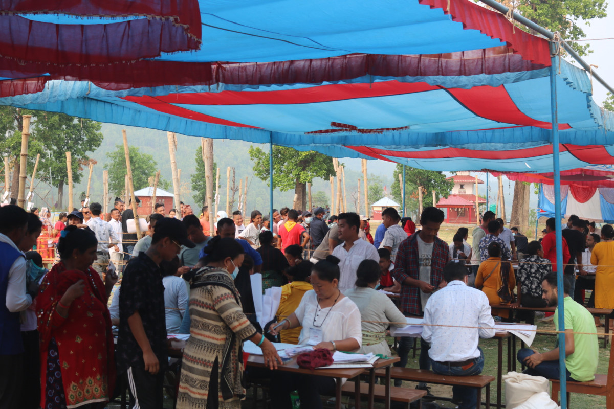 देवदहमा शान्तिपूर्ण रुपमा मतदान सम्पन्न
