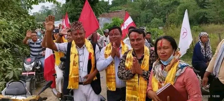 देवदह १० मा संयुक्त गठबन्धनका यकु सुनार सहितको प्यानल विजयी