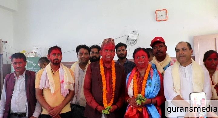देवदहको नगरप्रमुखमा एमालेका खरेल र उपप्रमुखमा गुरुङ निर्वाचित