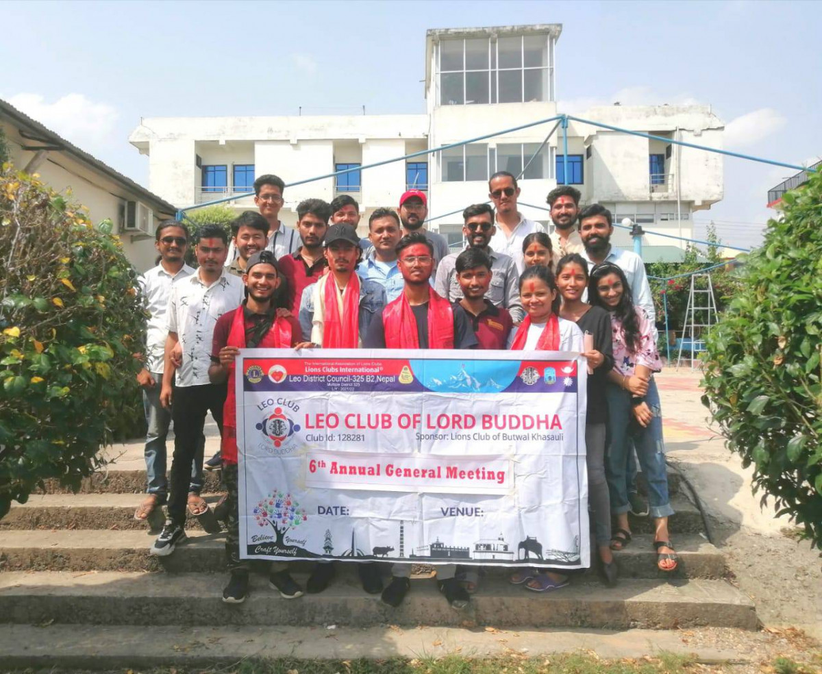 लियो क्लब अफ लर्ड बुद्धको अध्यक्षमा राहुल देव सापकोटा सर्वसम्मत चयन