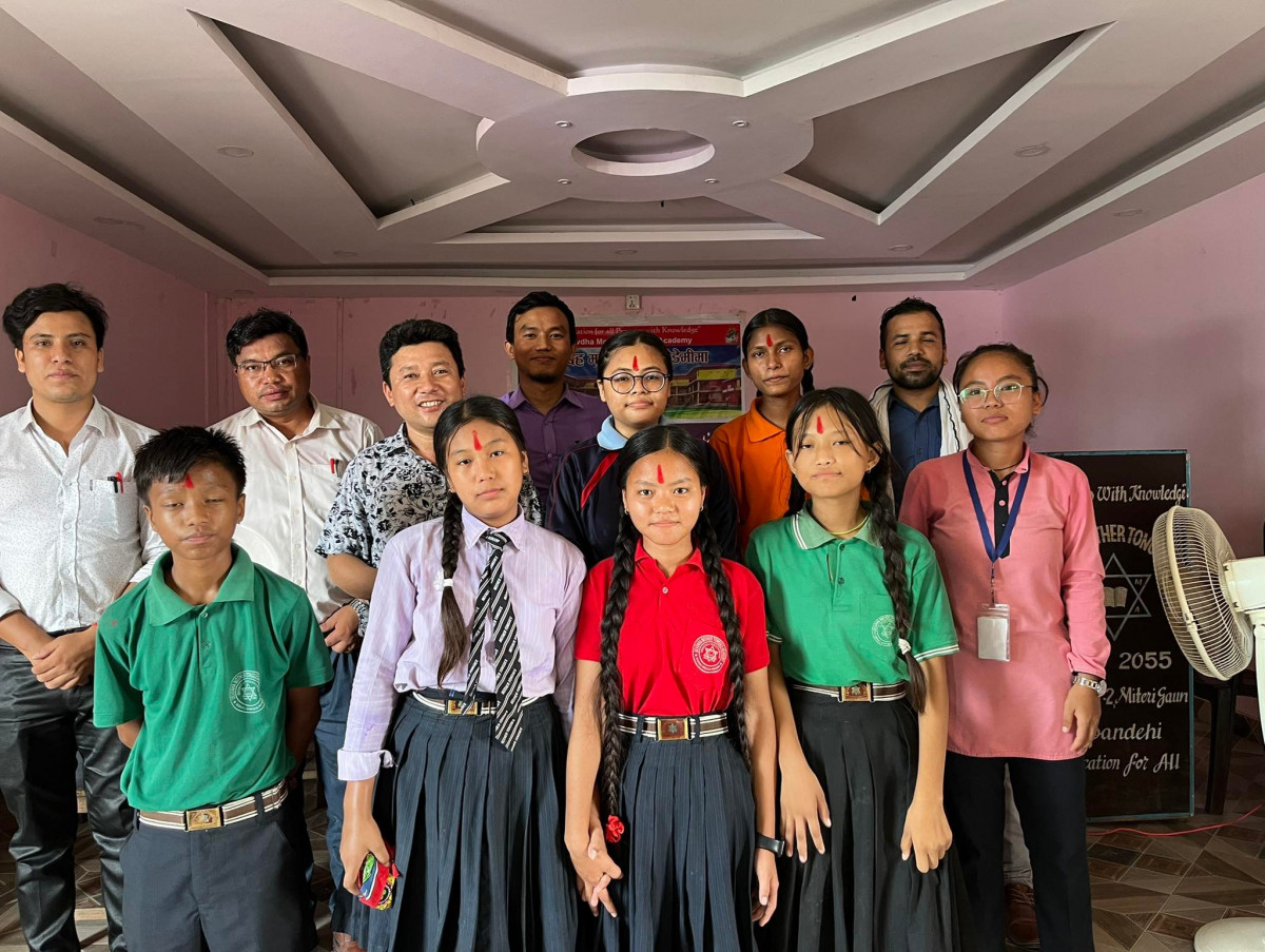देवदह मदर टङ्स एकेडेमीमा साप्ताहिक कार्यक्रम अन्तर्गत विभिन्न प्रतियोगिताहरु सम्पन्न