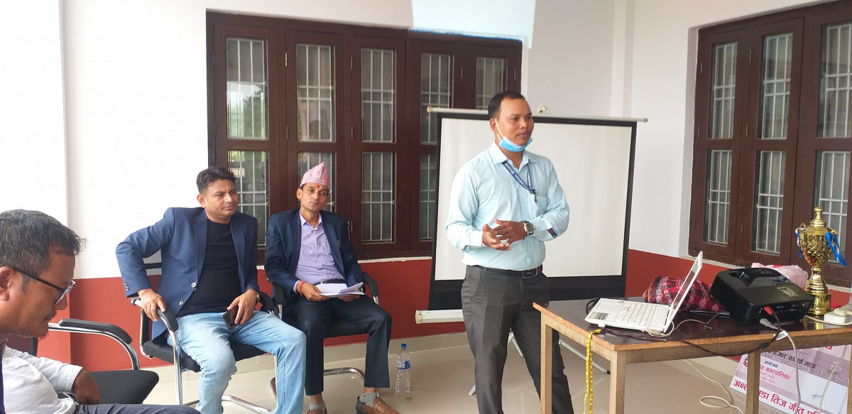 देवदह ५ ले सरसफाई संगै डेंगु रोग नियन्त्र अभियान संचालन गर्ने
