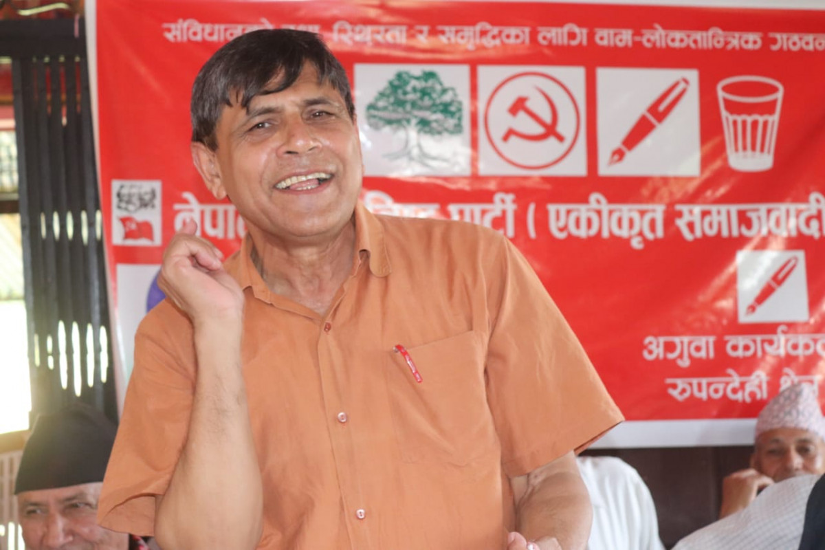 एमालेभित्रको 'बनमारा झार' ले संवैधानिक बगैंचामाथि आक्रमण गर्यो,हामीले उखेलेर फाल्यौ:भुसाल
