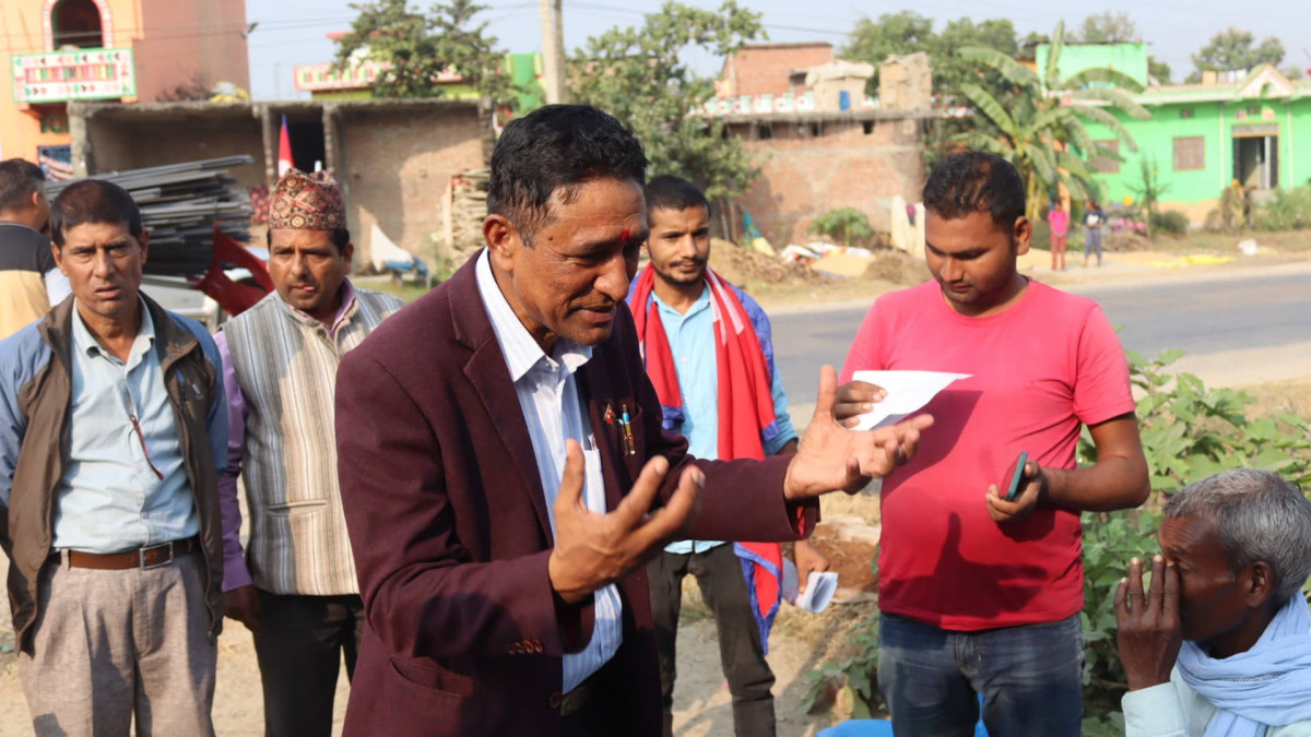 मतदाताको बिचमा झुठो आश्वासन होइन योजना प्रस्तुत गरेको छु :चापागाईं