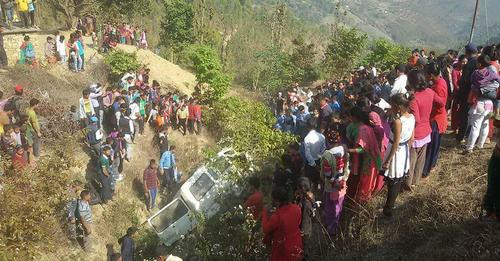जाजरकोटमा जीप दुर्घटना:नौ जनाको मृत्यु, तीन घाइते