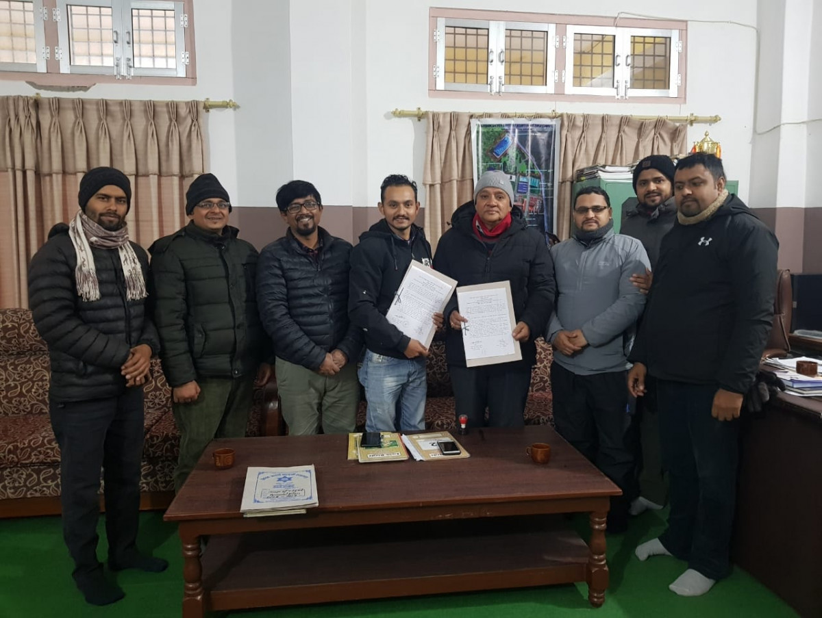देवदह आदर्श बहुमुखी क्याम्पस र युगीनबिच एमओयु सम्पन्न,सहकार्यको प्रतिद्धता व्यक्त