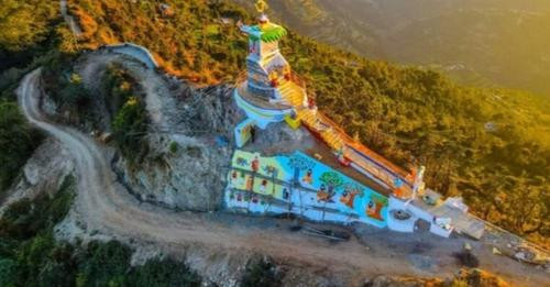 गुल्मीमा व्यक्तिगत लगानीमा आकर्षक मन्दिर निर्माण