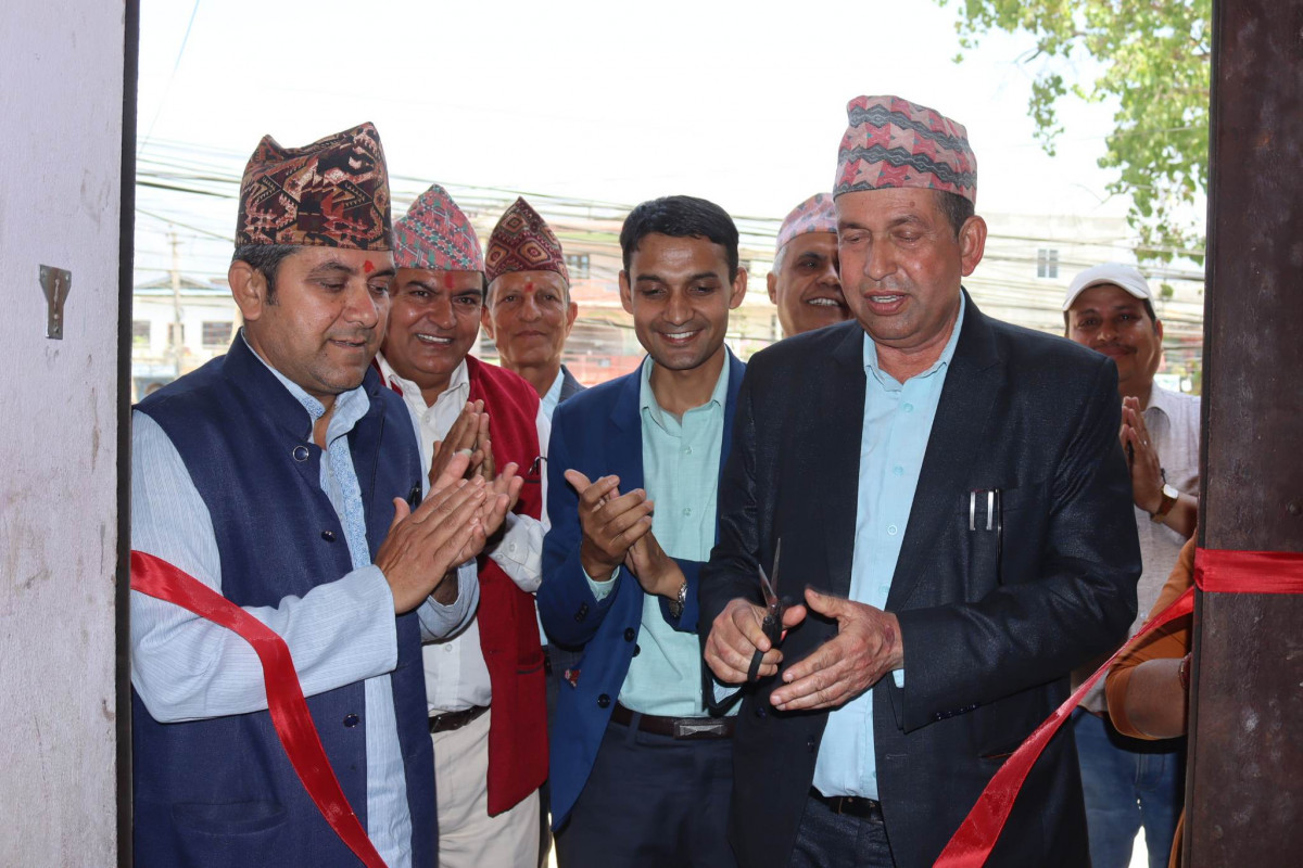 देवदहको खैरेनीमा हुन गैरहेको १० औं शिव साधना सम्पर्क कार्यालयको उद्घाटन