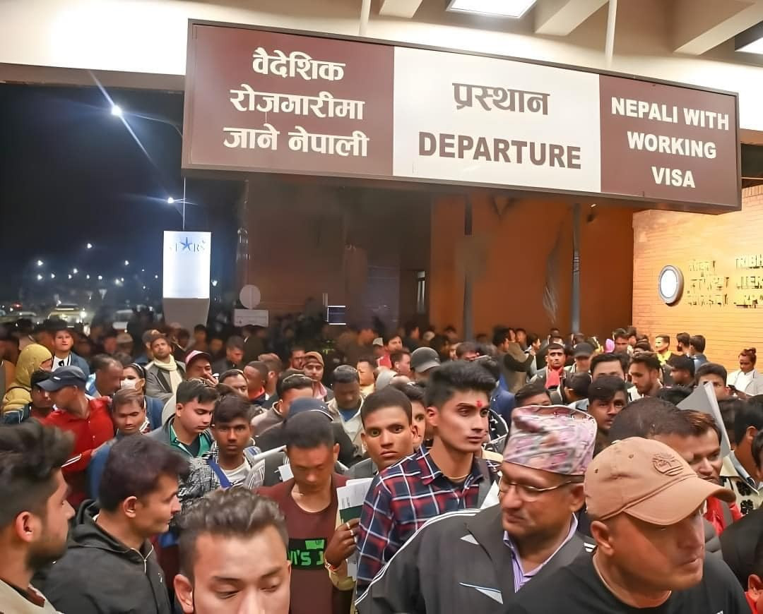 एक वर्षमा साढे सात लाखभन्दा बढी युवा विदेशिए