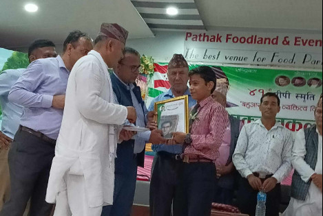 वक्तृत्वकला प्रतियोगितामा ग्रीन प्लान्टका आर्यन धमला प्रथम