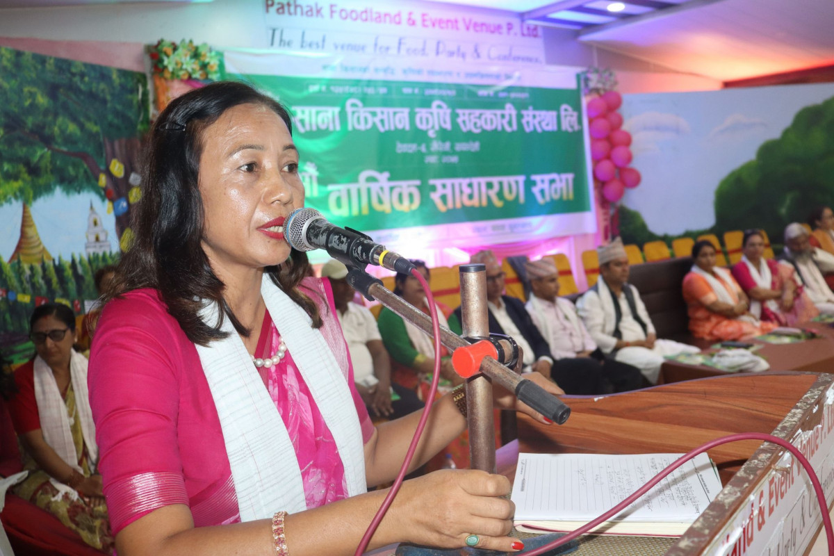 सहकारीले आफना शेयर सदस्यहरुलाई व्यवसायीक बनाई आत्मनिर्भर बनाउनु पर्छ : उपप्रमुख गुरुङ