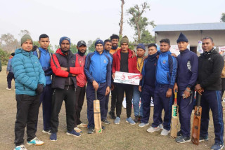 रोट्रयाक्ट क्रिकेट कप २०८० : विशेष सुरक्षा गण क्वाटर फाइनलमा प्रवेश